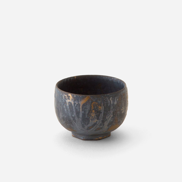 汲出し碗 黒窯変金彩 | 西川貞三郎商店