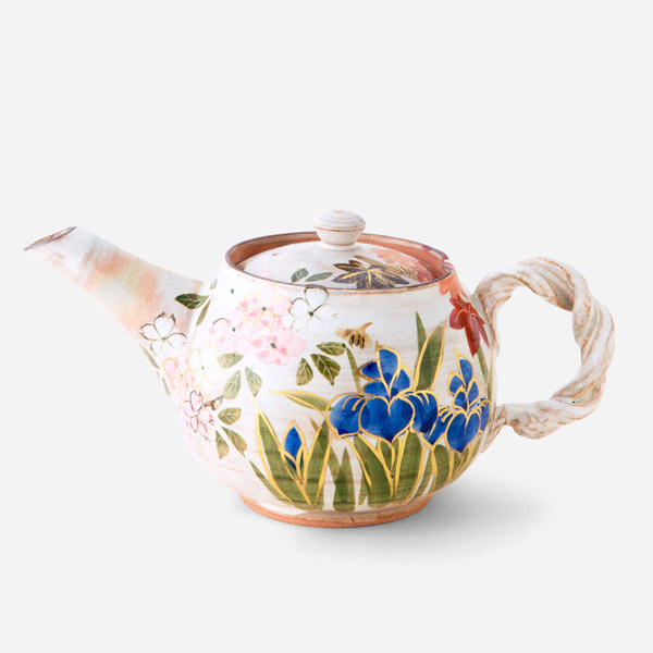 Teapot Chakusai Shiki Flower | T.NISHIKAWA & CO., INC.