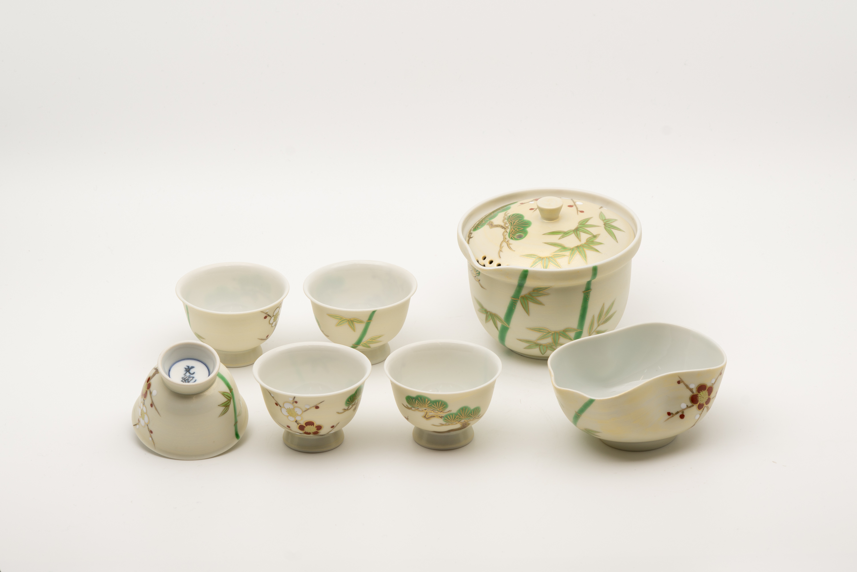 宝瓶 金彩松竹梅 | 西川貞三郎商店