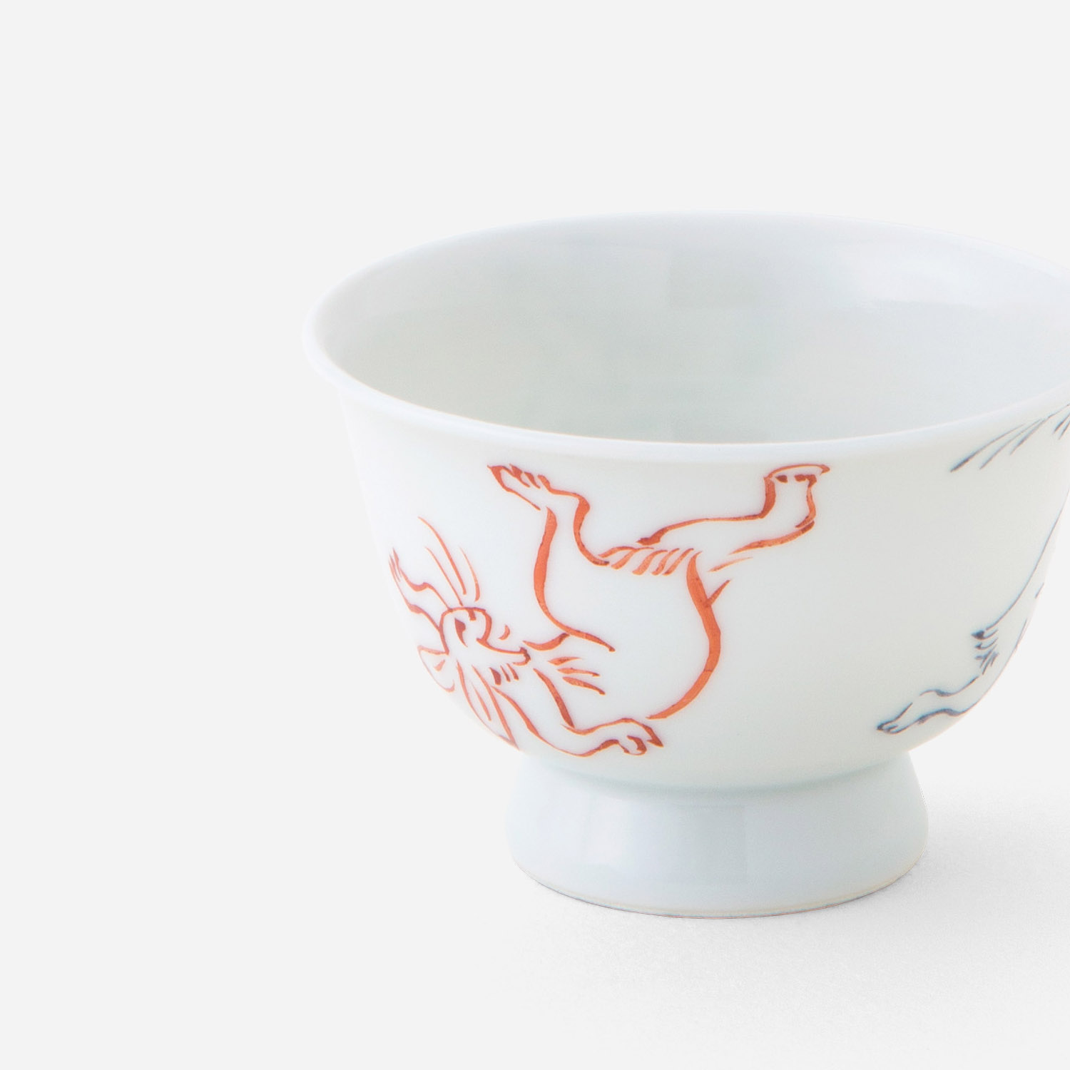 煎茶碗　時代 五客　合わせ箱入 五】高橋道八 造 染付煎茶碗 五客 箱付(湯呑み、カップ)｜売買された
