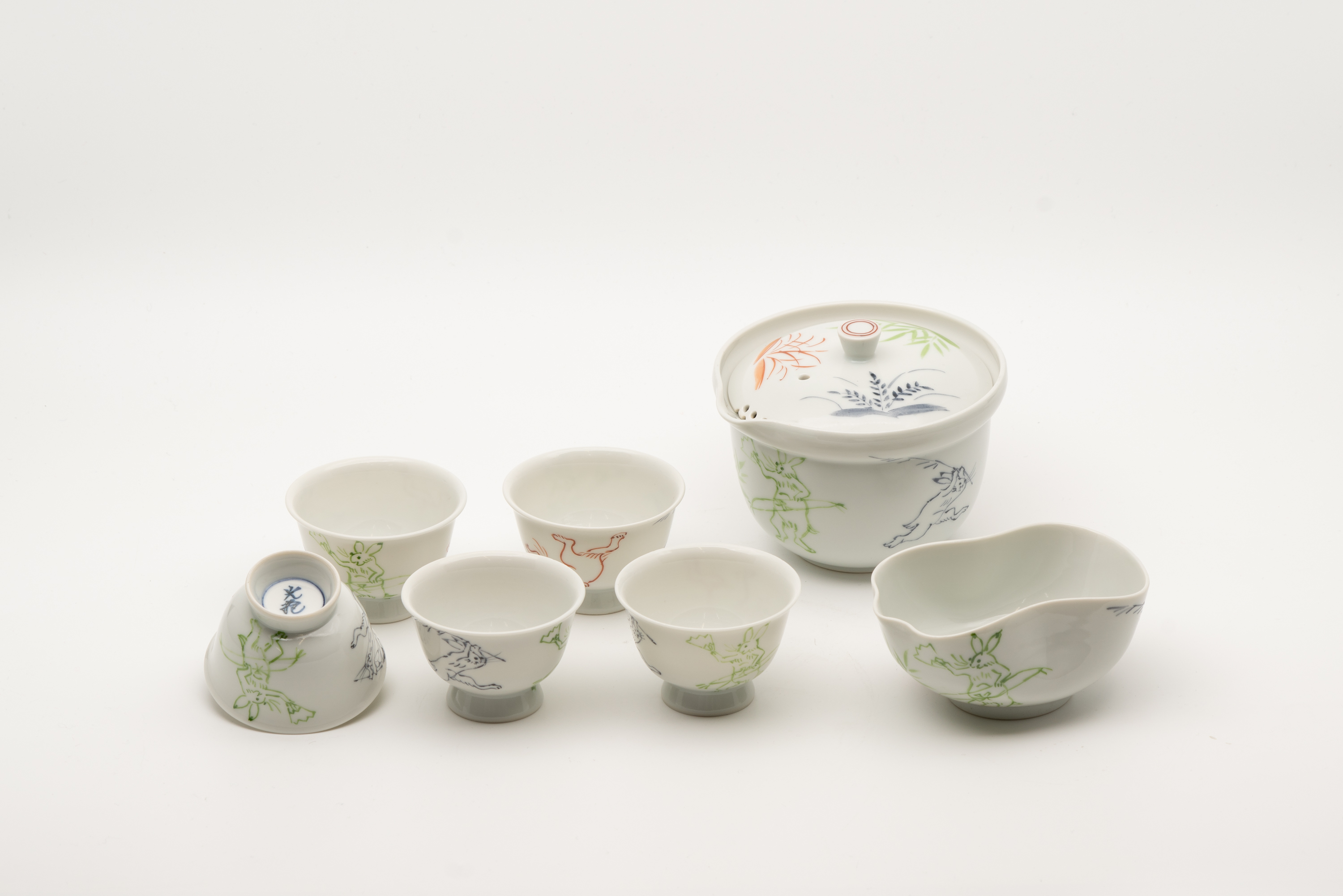 煎茶碗・ぐい吞 彩高山寺 | 西川貞三郎商店