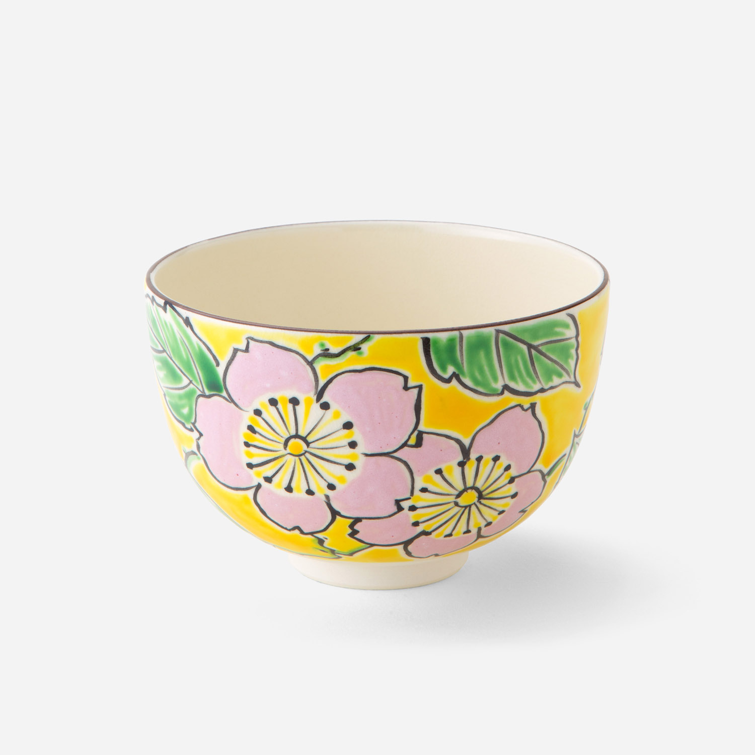 和がちゃさま専用 抹茶碗 黄濃彩花 | 西川貞三郎商店