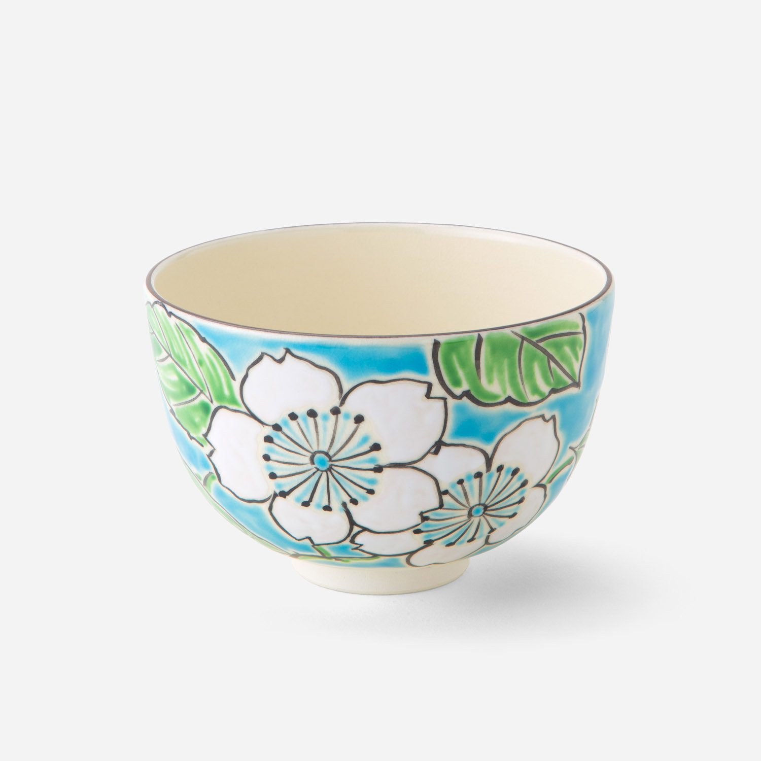 抹茶碗 青濃彩花 | 西川貞三郎商店