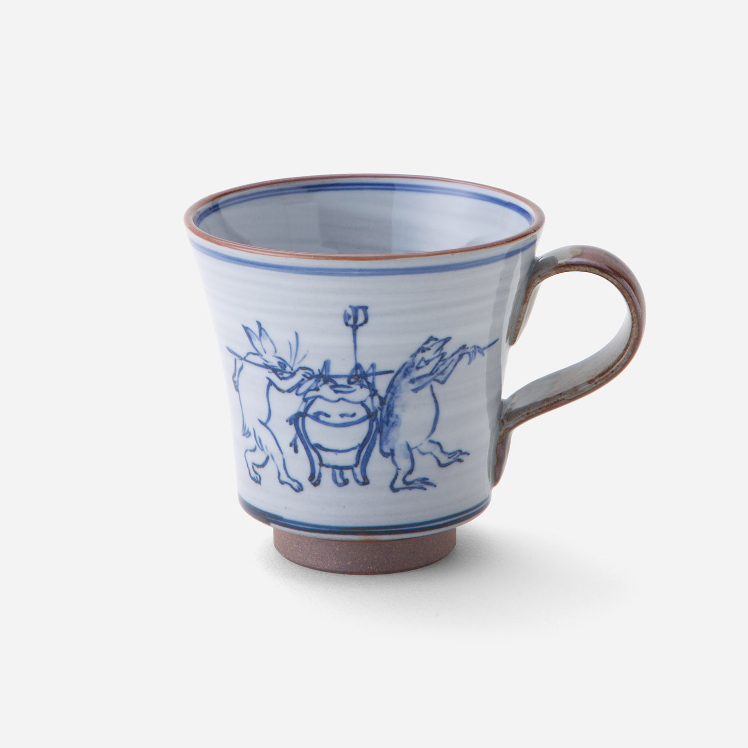 新品 骨董品 清水焼 京焼 西川實 深草窯 童牛 置物 インテリア