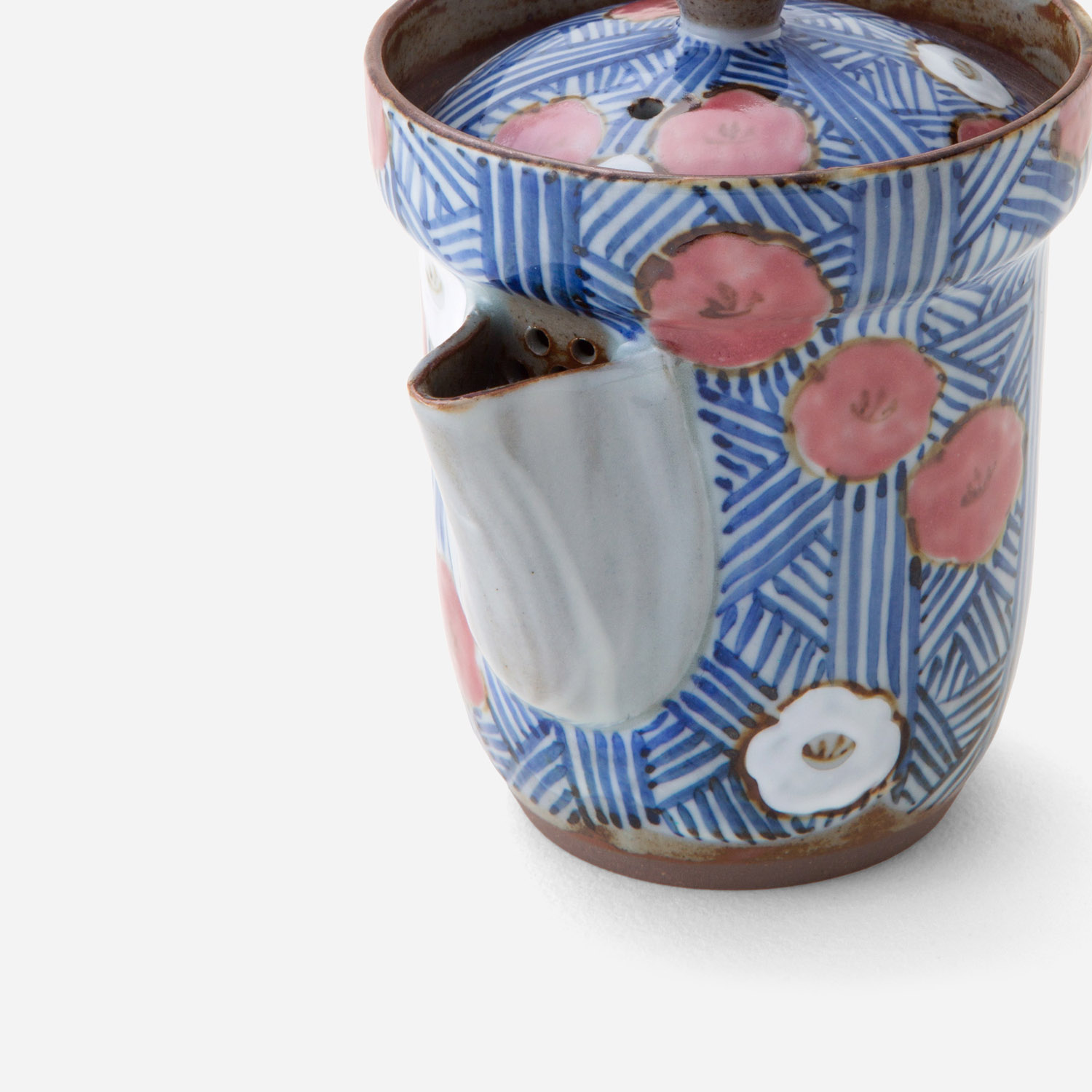 宝瓶 刷毛目十草詰紅白花 | 西川貞三郎商店