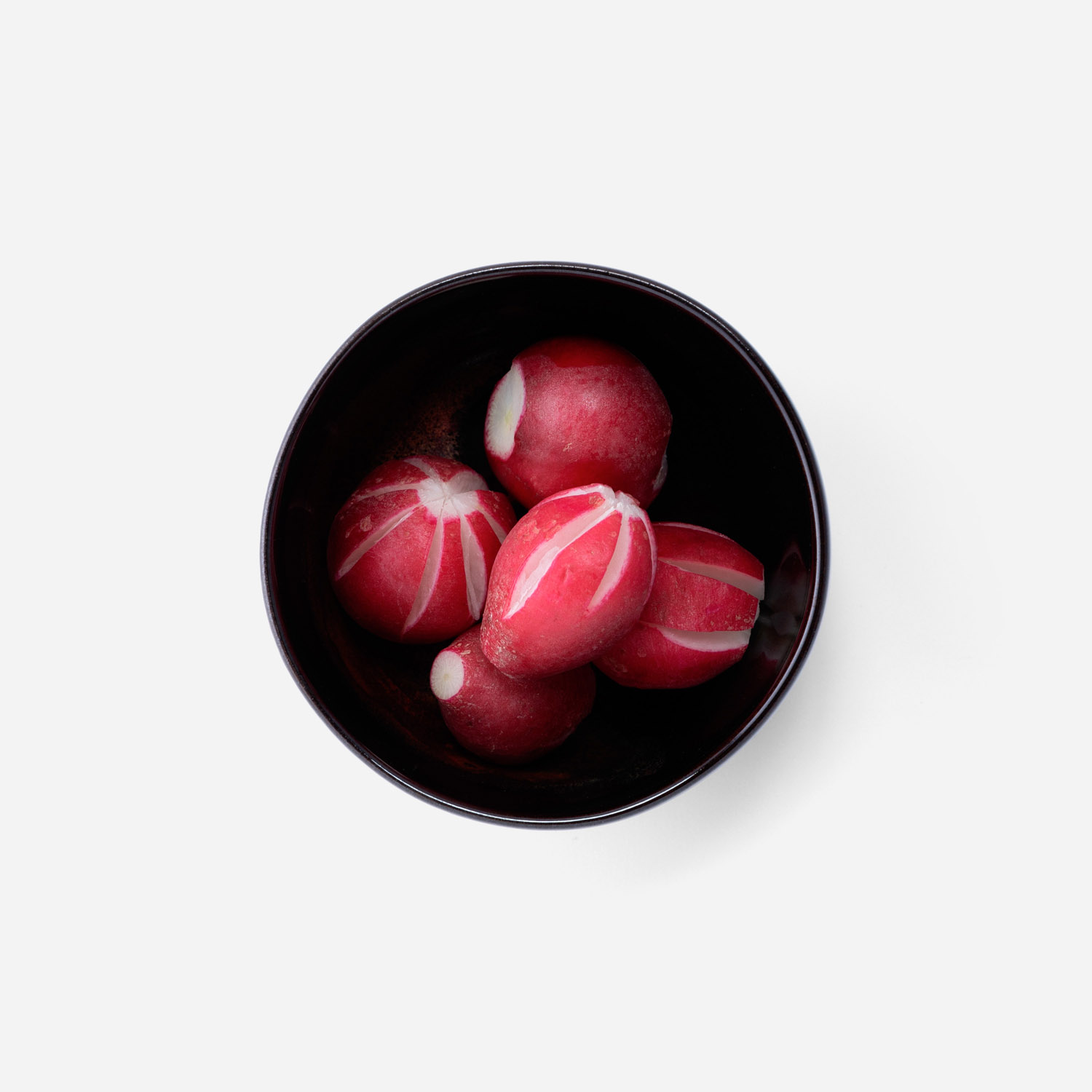 てんてん！！ てんてん碗 黒釉鉄砂流し | 西川貞三郎商店