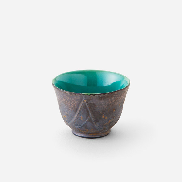 汲出し碗 黒金彩蒼釉 | 西川貞三郎商店 汲出し碗 黒金彩蒼釉 | 西川貞三郎商店